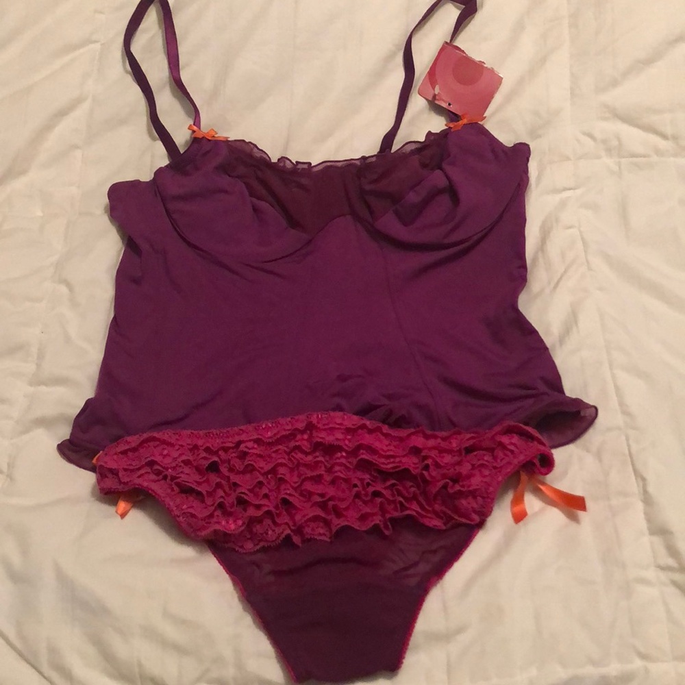 Never worn, tags still on intimates.